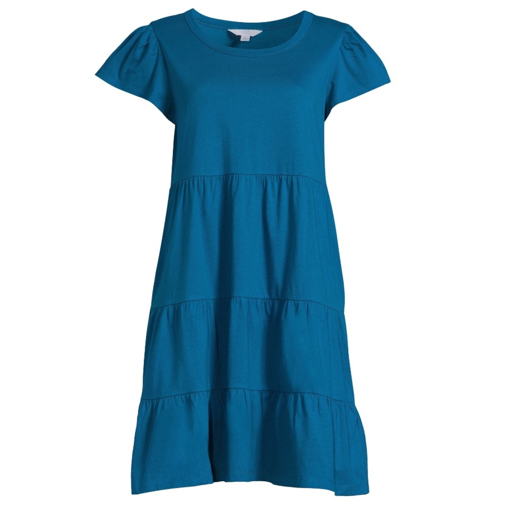 NWT Tiered Knit Dress for Women from Time and Tru - Picture 5 of 10
